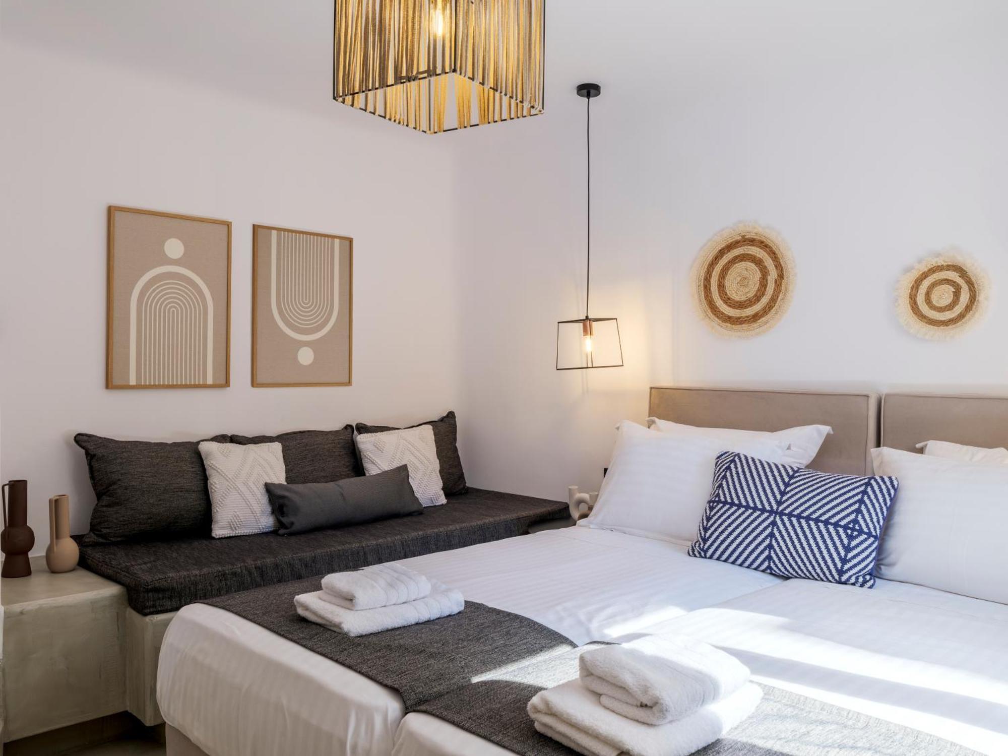 Sea Rock & Sky Private Mykonos Residence Merchia Beach Luaran gambar