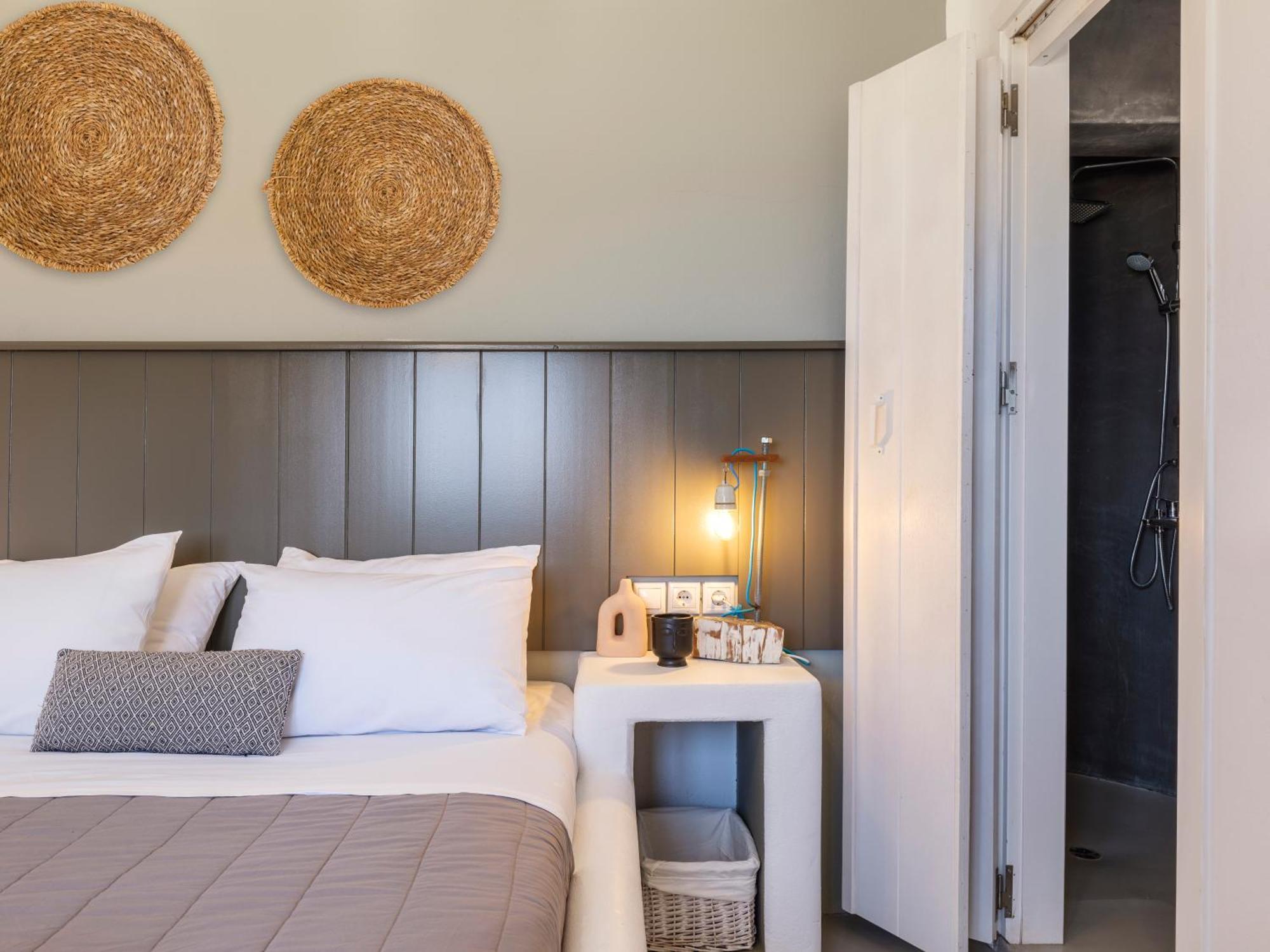 Sea Rock & Sky Private Mykonos Residence Merchia Beach Luaran gambar