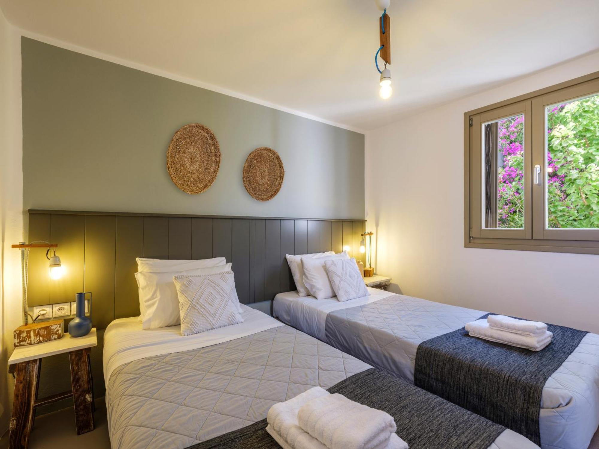 Sea Rock & Sky Private Mykonos Residence Merchia Beach Luaran gambar