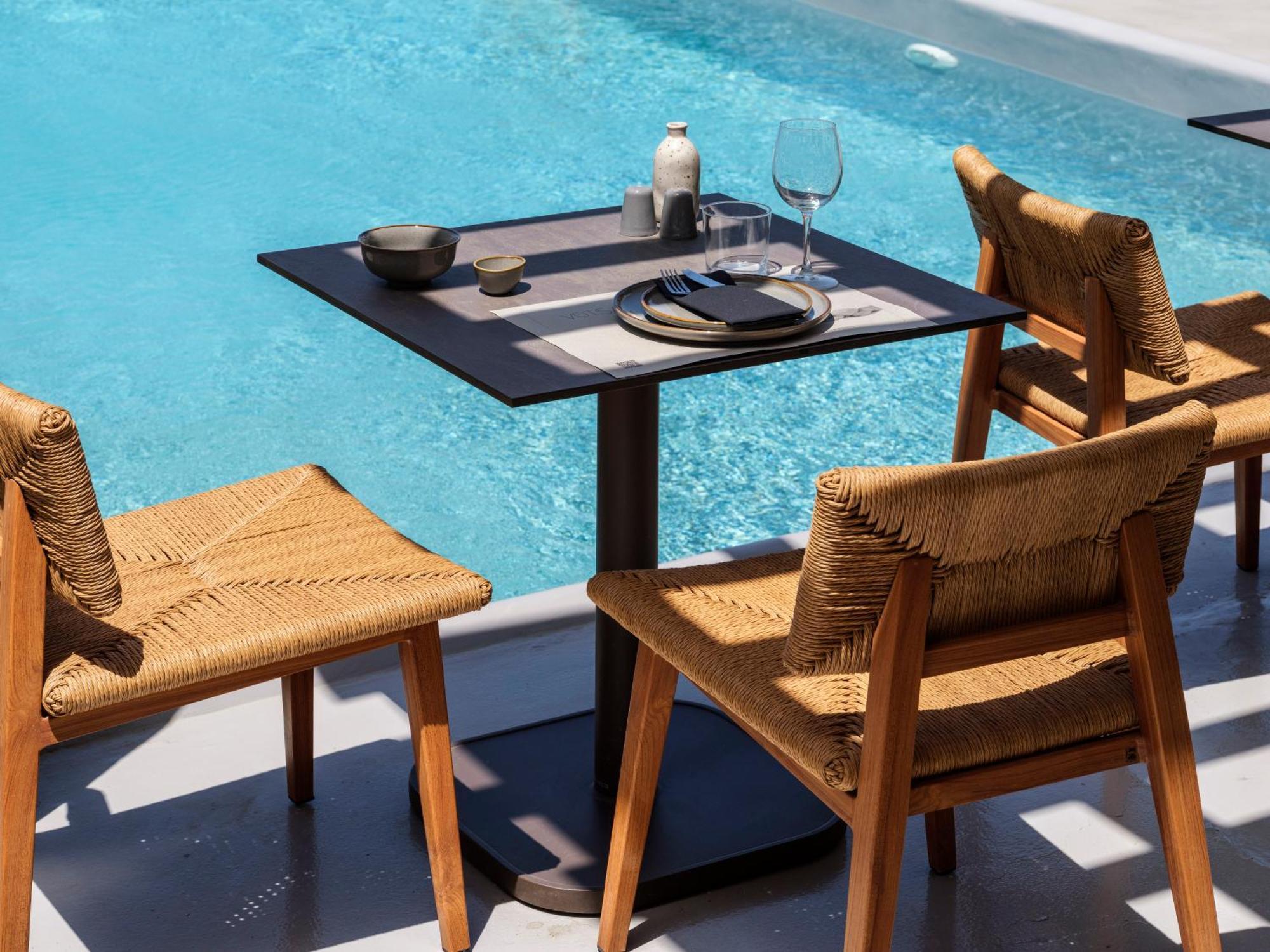 Sea Rock & Sky Private Mykonos Residence Merchia Beach Luaran gambar